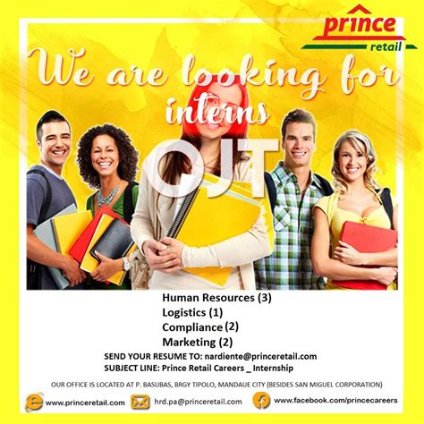 Prince Retail Group of COmpanies Careers and Employment.